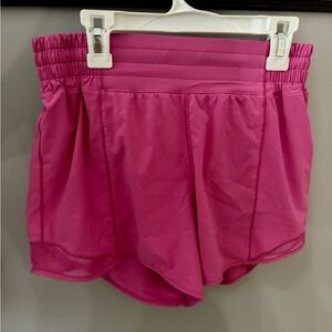 Hot pink hotty hot lululemon shorts!